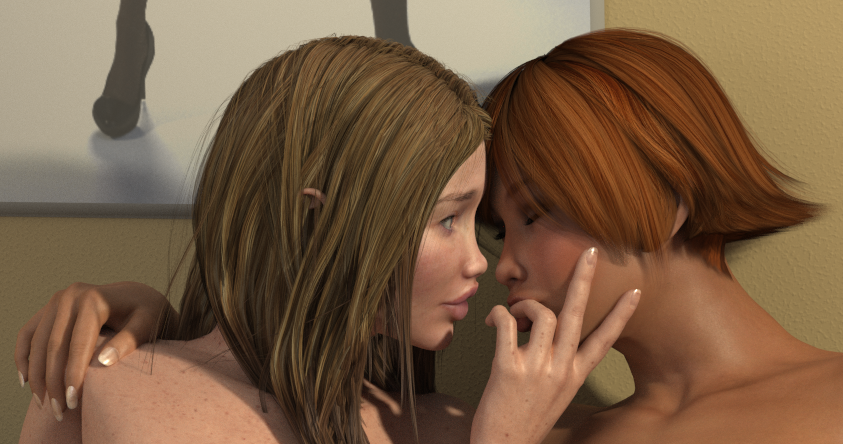 Adriana & Amy - Close up