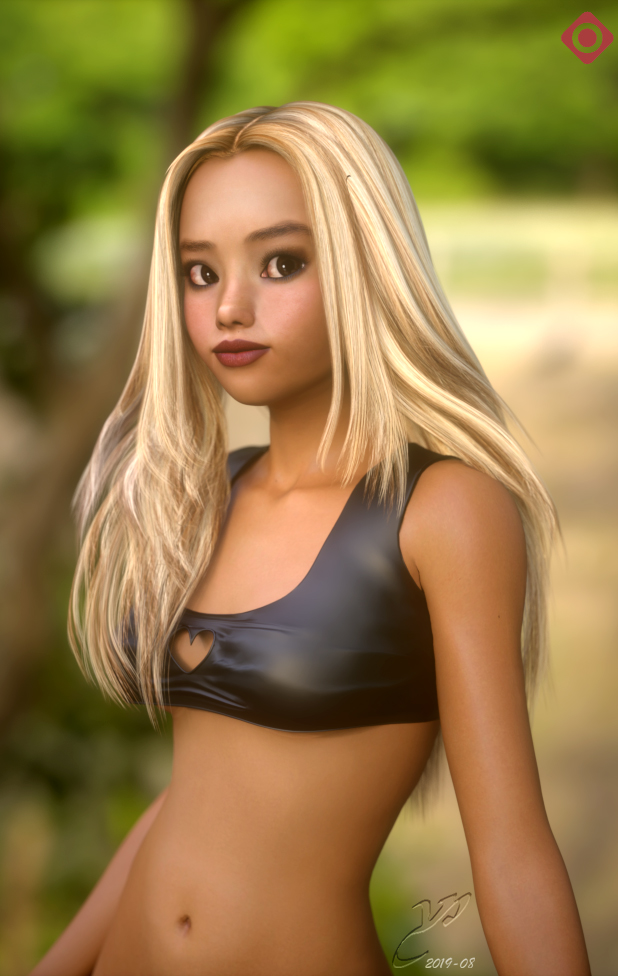 Sydni, an Aiko 3 character (Octane)